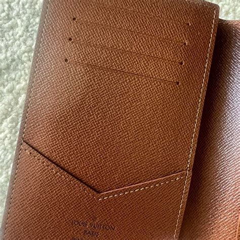 authentic louis vuitton passport holder.